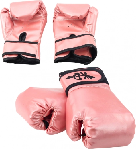 Detské boxerské rukavice perleťovo ružové 6 oz