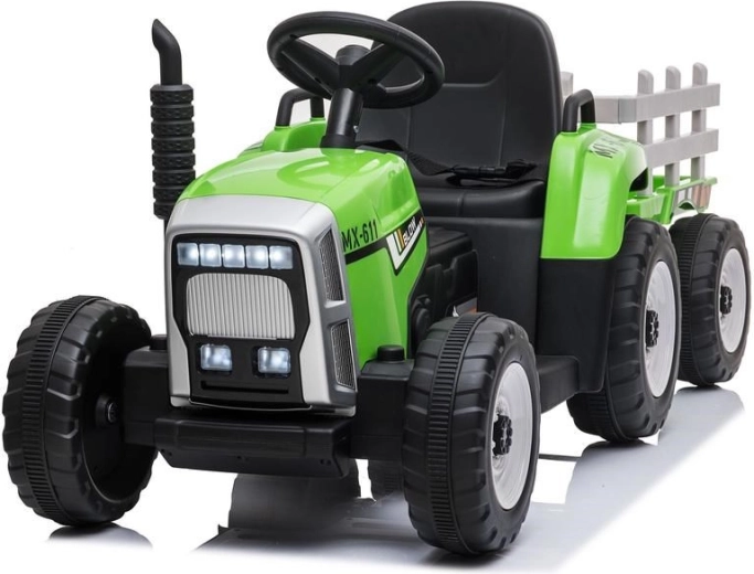 Elektrický traktor s diaľkovým ovládaním BABY MIX Erick – zelený