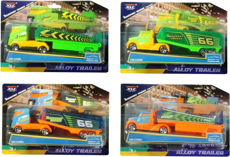 Nákladné auto s prívesom – hračka pre deti