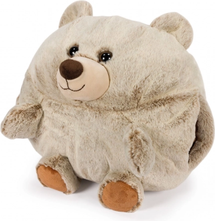 Cozy Noxxiez medvedí hrejivý plyšový vankúš 3 v 1