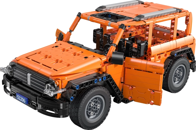 Realistická konštrukcia a gumové kolesá