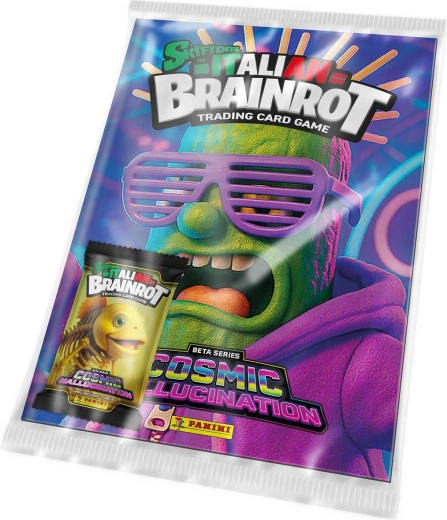 Panini Skifidol Italian Brainrot TCG Cosmic Hallucination štartovacia sada – album a booster