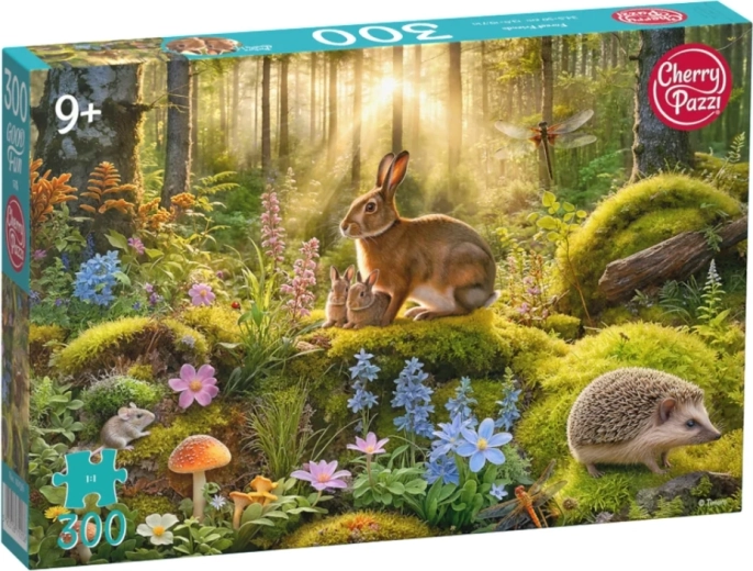 Cherry Pazzi puzzle Zajace v lese 300 dielikov