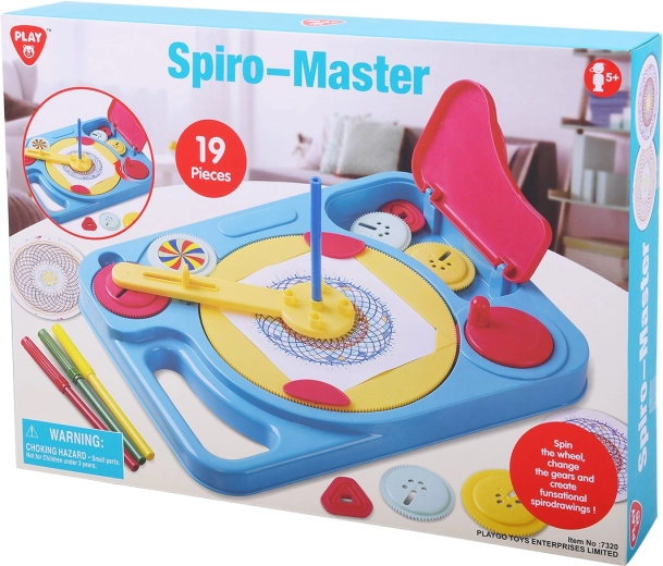 Spiro Master od Playgo – kreatívna špirálová kresliaca sada