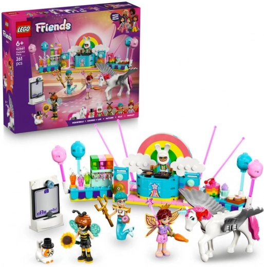 lego friends maškarný bál s jednorožcom a vílou
