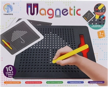 Magnetická kresliaca tabuľka s guľôčkami
