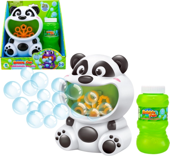 Bubble Fun stroj na bubliny panda s náplňou 118 ml