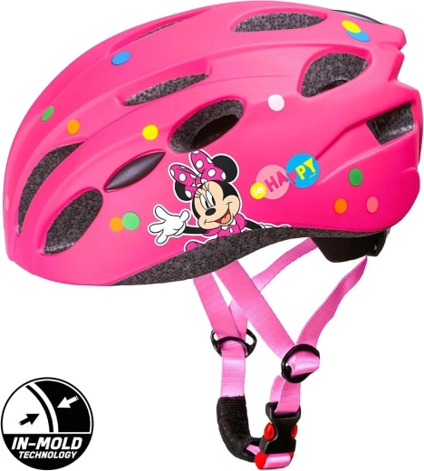 Detská cyklistická prilba Seven Minnie Mouse in-mold M 52–56 cm