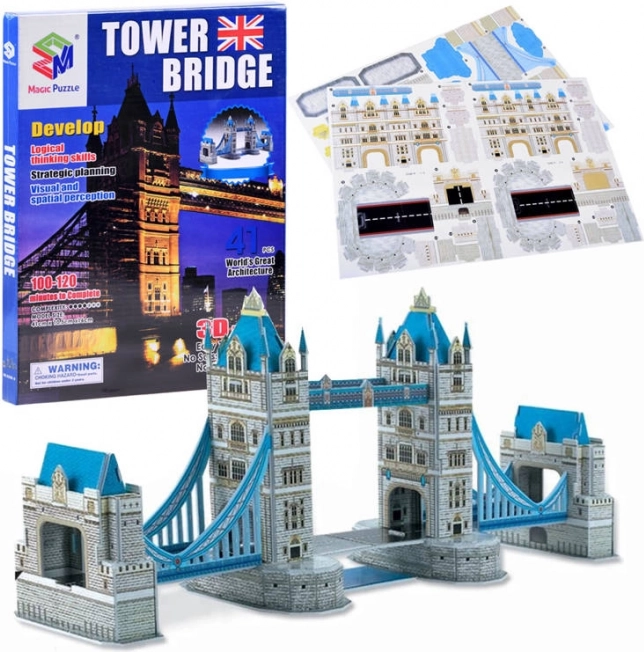 Puzzle 3D TOWER BRIDGE 41 dielov