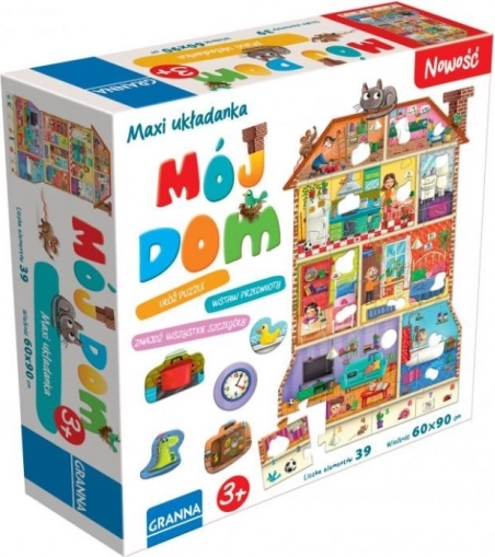 Maxi skladačka Granna Môj dom