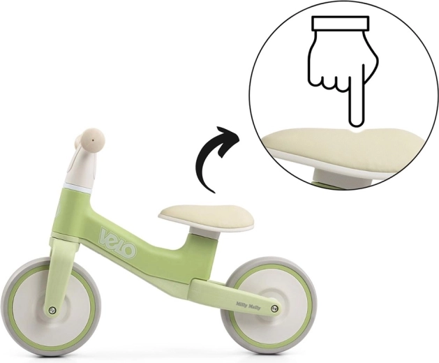 Mäkké ergonomické sedlo pre pohodlie dieťaťa