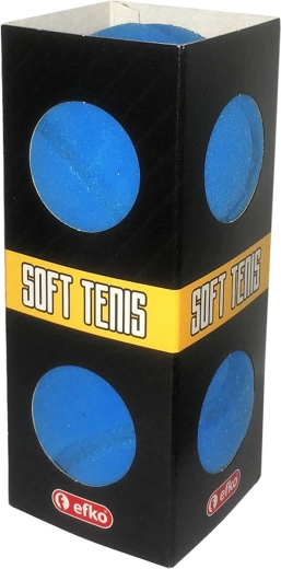 EFKO penové loptičky na soft tenis modré 6,5 cm - 2 kusy