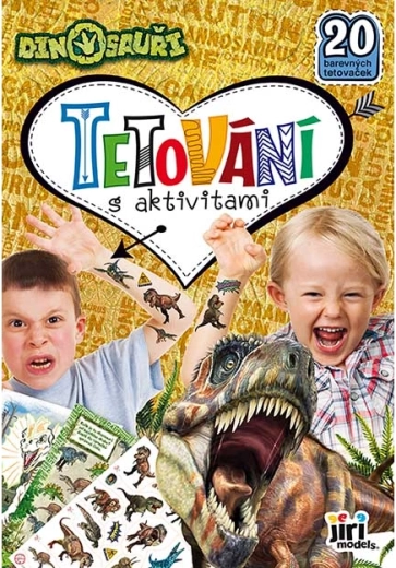 Tetovanie s aktivitami – dinosaury