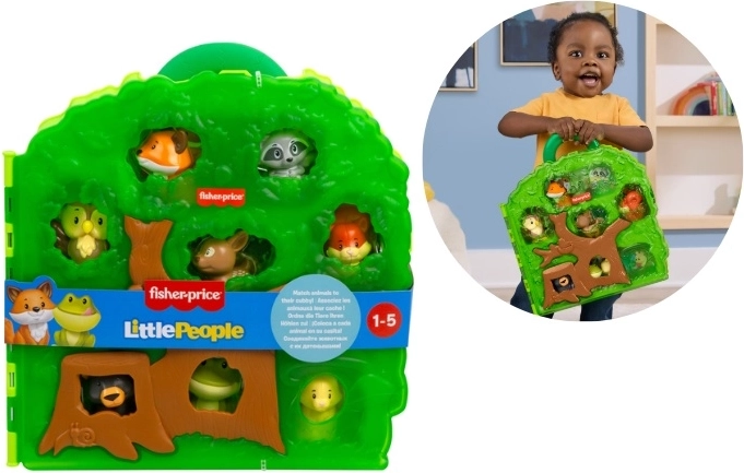 Fisher-Price Lesné zvieratká na strome