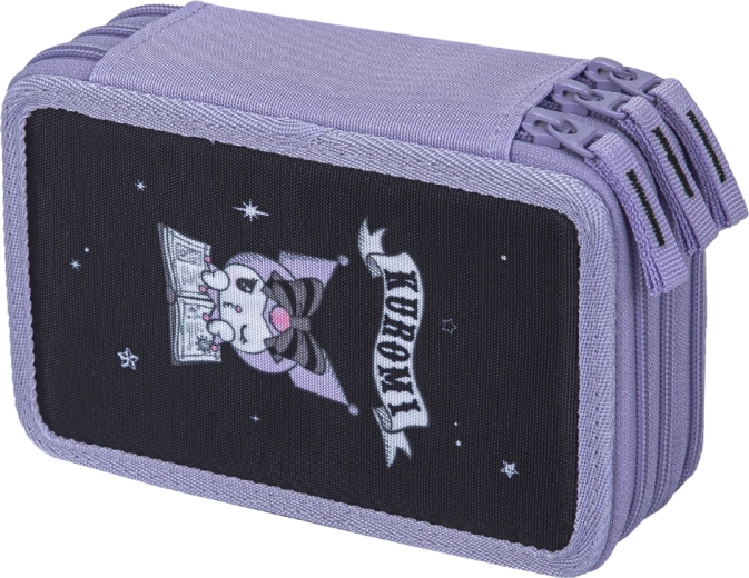 Baagl školský peračník trojposchodový Kuromi fortune dream GRS