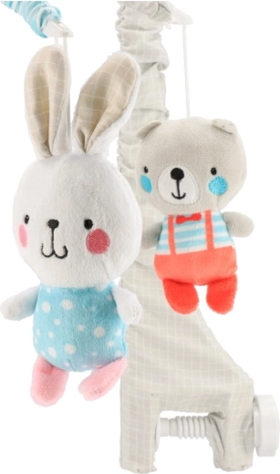 Mäkké plyšové postavičky pre vizuálny rozvoj