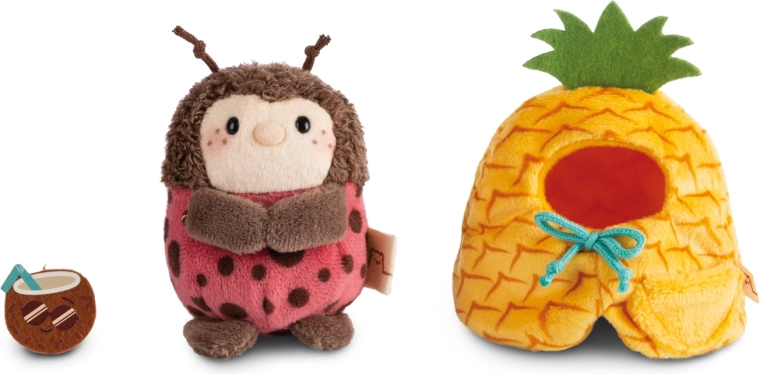 Ananásový domček ako útulný úkryt