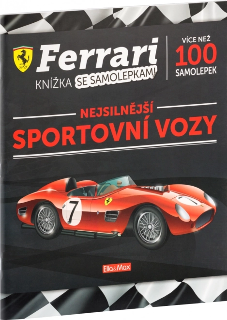 Kniha Nálepiek Ferrari Športové Vozidlá