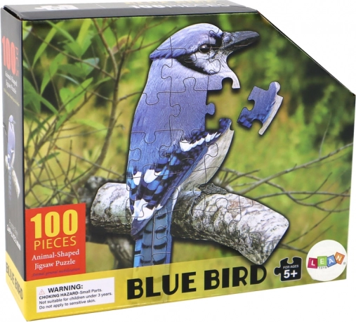 Puzzle 100 dielikov modrý vták