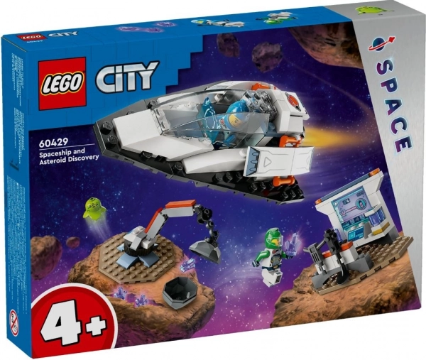 LEGO City vesmírna loď a prieskum asteroidu