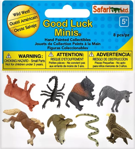 Divoký západ – Good Luck Minis zábavné balenie Safari Ltd.