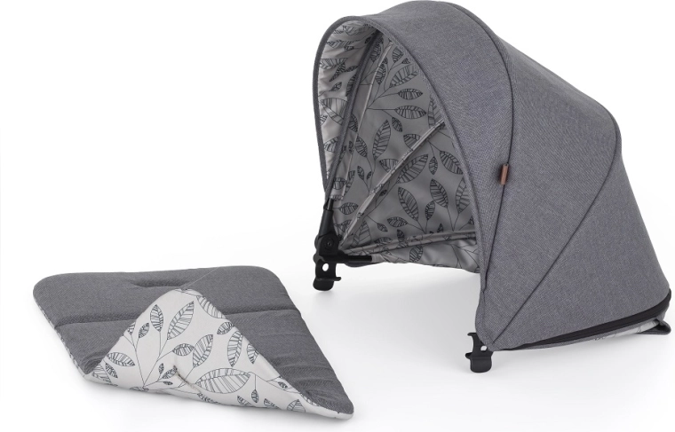 Petite&Mars strieška ku kočíku Royal2/Royal3 ultimate grey