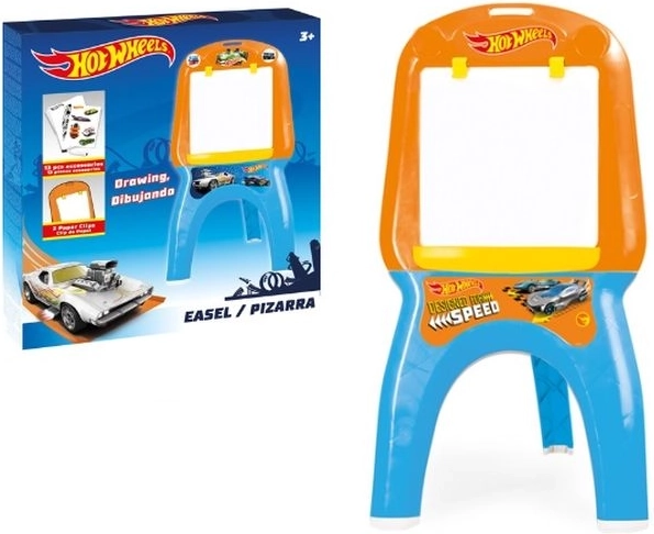 Dolu Hot Wheels stojanová detská tabuľa na písanie a kreslenie