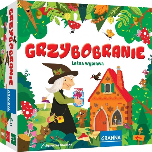 Grzybobranie: lesná výprava – rodinná stolová hra