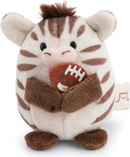 Hebká zebra Stripey do dlane