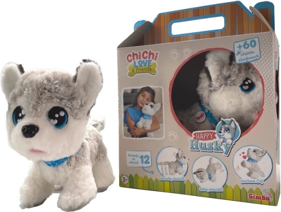 Interaktívny maskot ChiChi Love Happy Husky