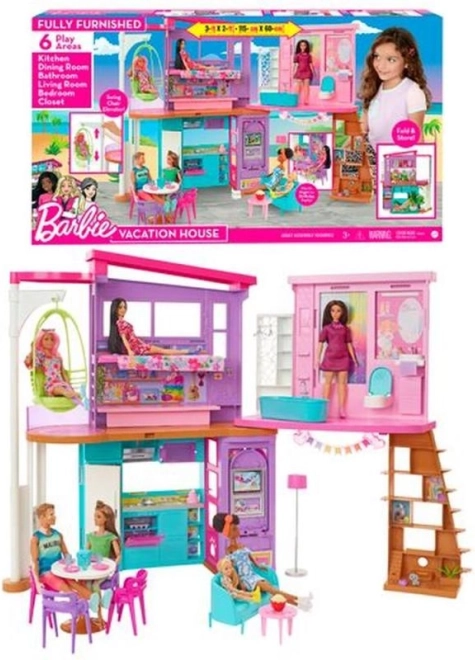 Barbie Prázdninový domček