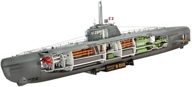 Nemecká ponorka typu XXI (U-Boot Typ XXI) – stavebnica modelu