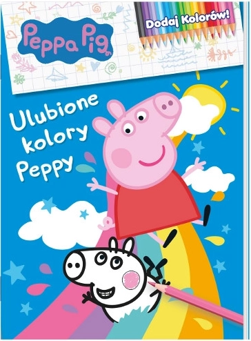 Prasiatko Peppa – Pridaj farby 8: obľúbené farby Peppy