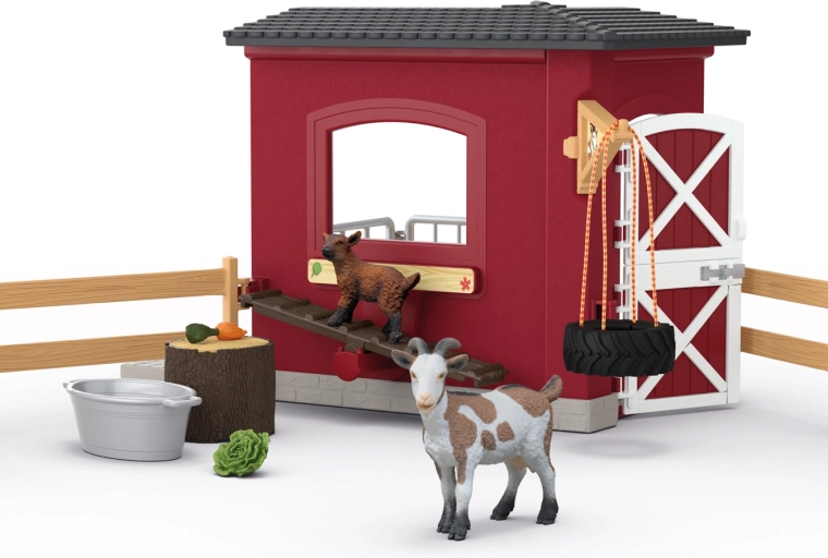 Zábavná hojdačka a rampa pre kozliatko