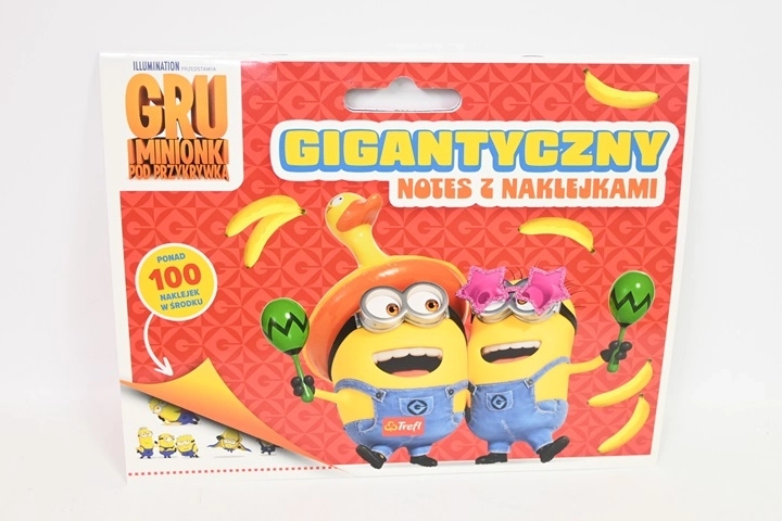 Gru a Mimoňovia – giga notes (zápisník)