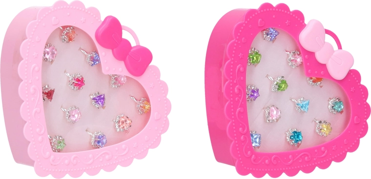 Prstene v krabičke – sada 12 ks (krabička 13 cm)