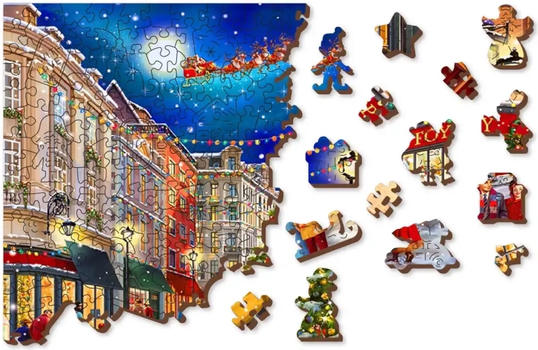 Kúzelný vianočný motív