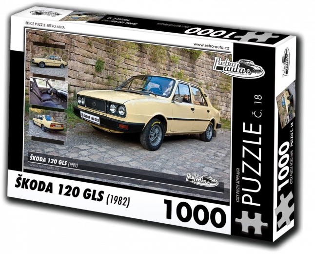 Puzzle RETRO-AUTA Škoda 120 GLS 1000 dielikov