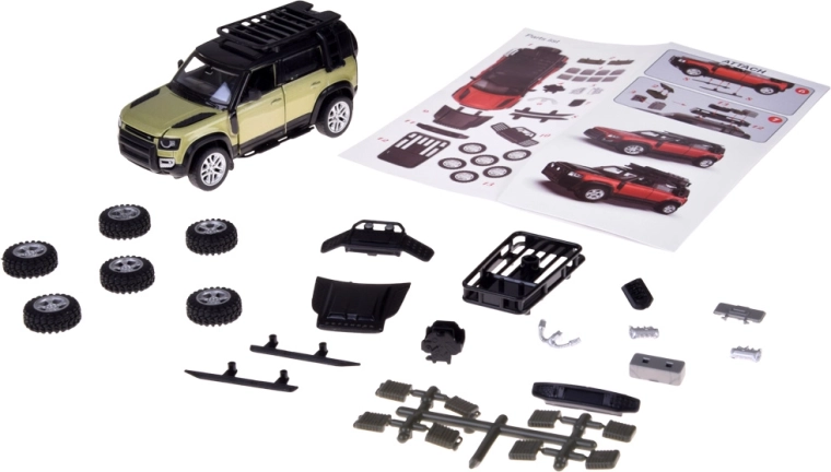 Vymeniteľné diely pre nekonečné úpravy