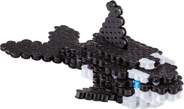 3D kosatka krok za krokom