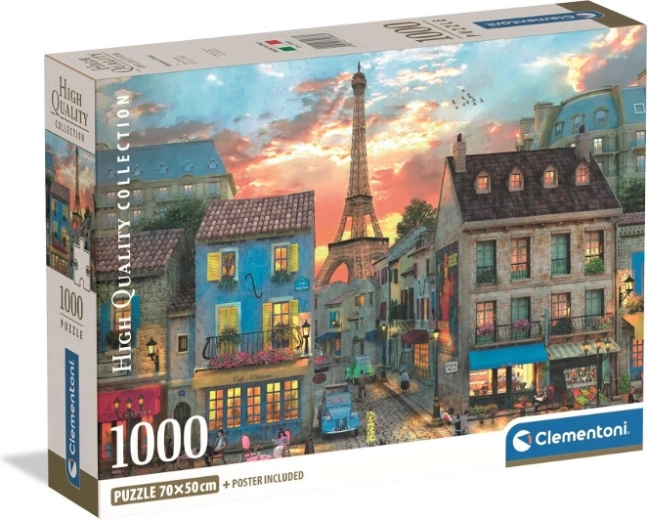 Puzzle 1000 dielikov Ulice Paríža
