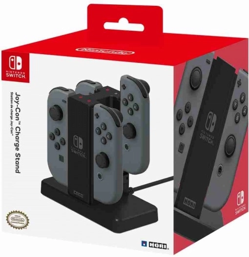 nabíjačka pre joy-con – viacnásobná stanica pre 4 ovládače
