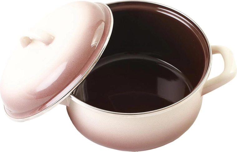 Hrniec s pokrievkou 14 cm 1,5 l Capuccino