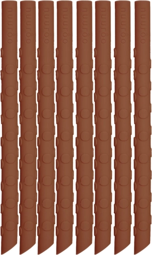 NUUROO ada silikónová slamka caramel café (8 ks)