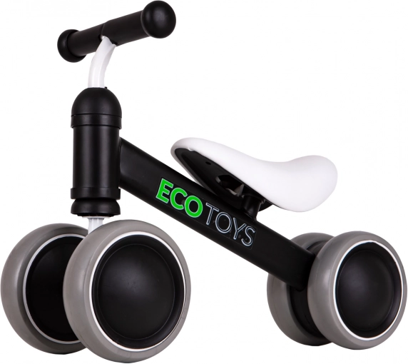 odrážadlo mini pre deti ECO TOYS, čierne