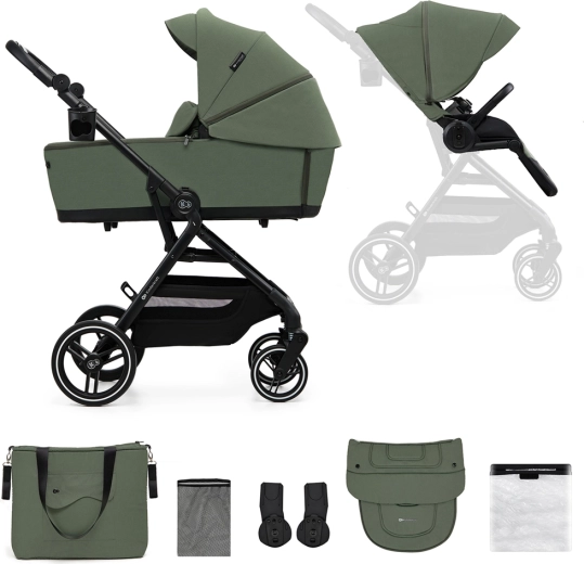 Kinderkraft Select kombinovaný kočík Yoxi 2v1 mystic green