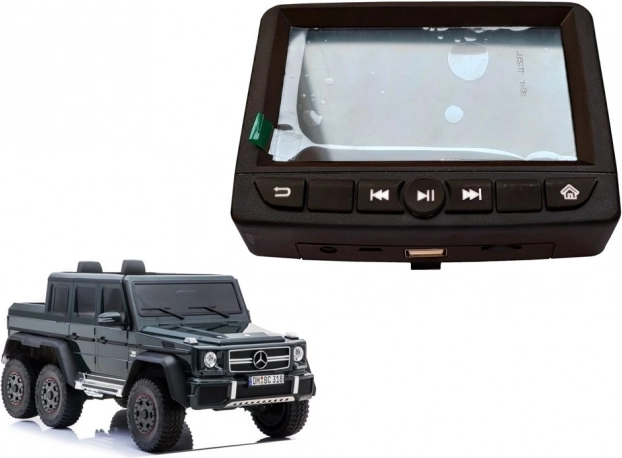 LCD panel pre auto na batérie Mercedes G63