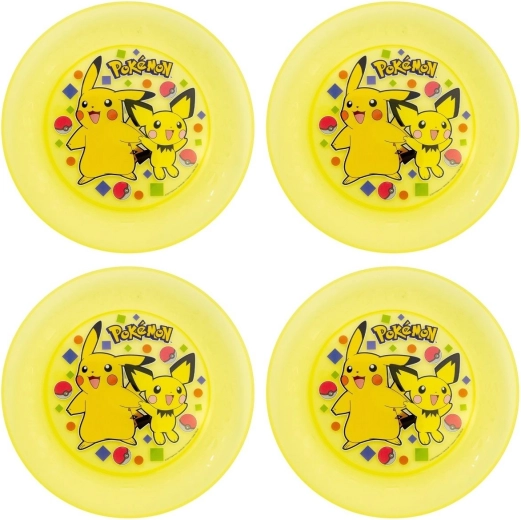 Veľká detská sada tanierov Stor Pokémon (4 ks)