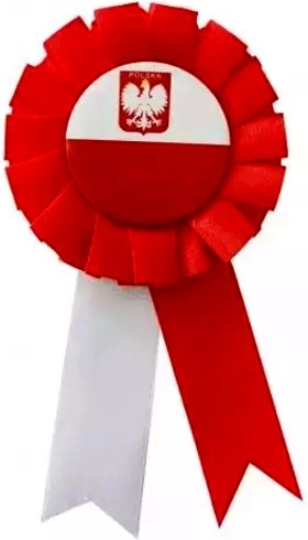 Národný kotilión bielo‑červený