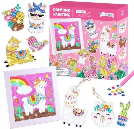 Diamantové Maľovanie Sada: Lamy